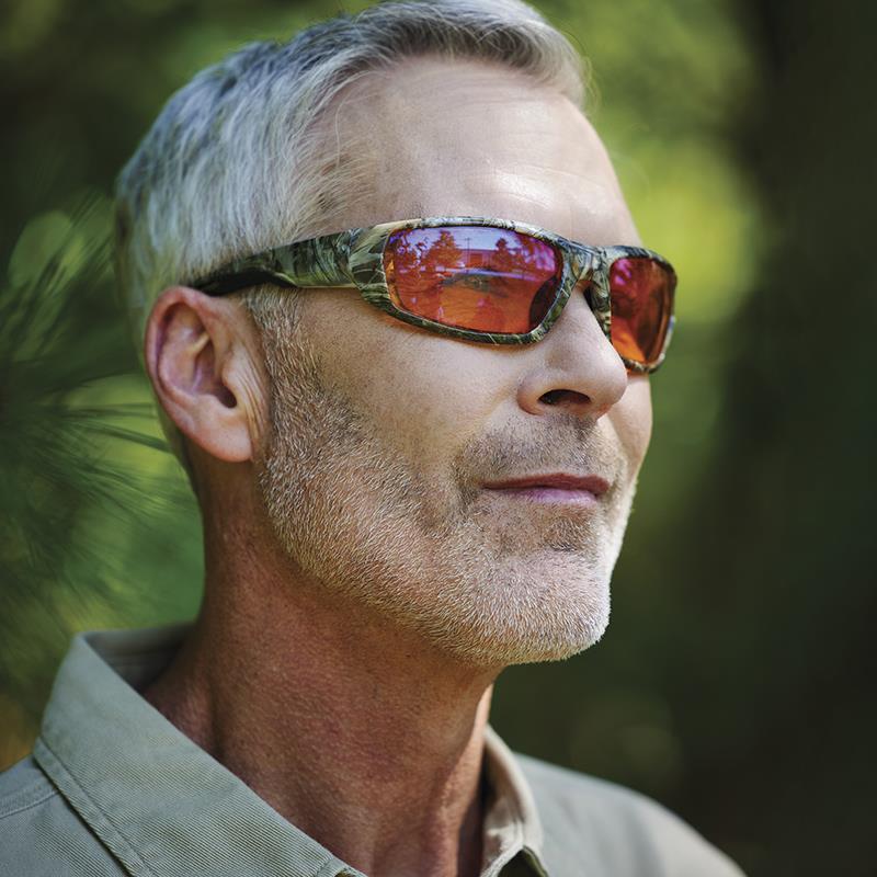 Eagle Eyes Camoflauge Sunglasses (Avian Orange Lenses)